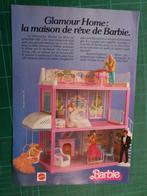 Mattel - publicité papier Barbie - 1985, Ophalen of Verzenden, Gebruikt, Overige typen