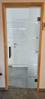 Glazen deur ( zonder kader), Enlèvement, Comme neuf