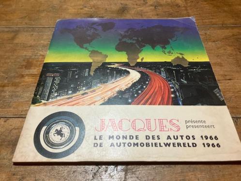JACQUES CHOCOLADE LE MONDE DES AUTOS AUTOMOBIELWERELD 1966, Boeken, Prentenboeken en Plaatjesalbums, Gelezen, Plaatjesalbum, Ophalen of Verzenden