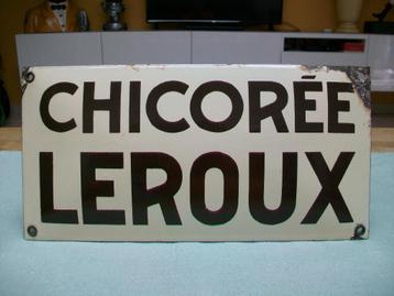 CHICOREE LEROUX, Enlèvement ou Envoi, Panneau publicitaire
