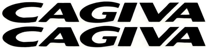 Cagiva sticker set #11, Motoren, Accessoires | Stickers, Verzenden