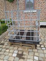 Kooi voor ibc container, Ophalen