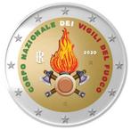 2 euros Italie 2020 Vigili del Fuoco coloré, Timbres & Monnaies, Monnaies | Europe | Monnaies euro, 2 euros, Enlèvement ou Envoi