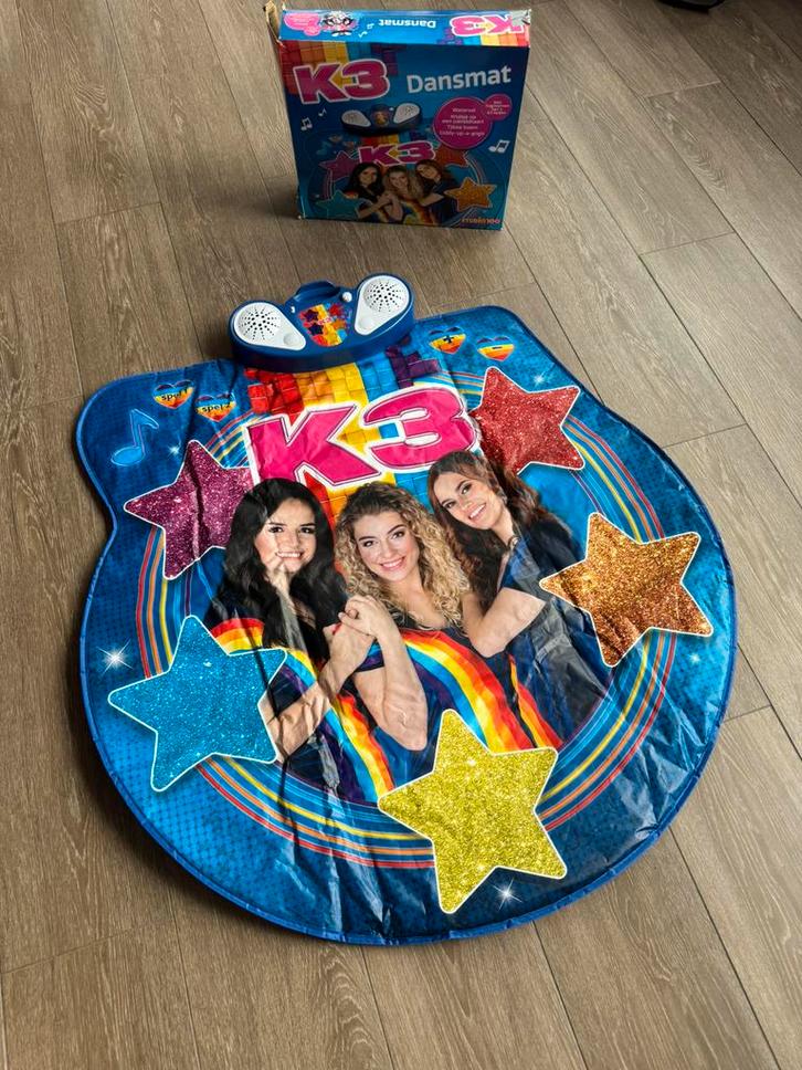 K3 dansmat, Kinderen en Baby's, Speelgoed | Kinderpuzzels, Zo goed als nieuw, Ophalen
