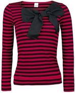 Nieuw Pussy Deluxe M gestreept t-shirt met lange mouwen., Maat 38/40 (M), Nieuw, Lange mouw, Rood