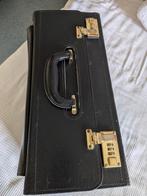 Mallette style Pilote, Bijoux, Sacs & Beauté, Cuir, 30 à 40 cm, Enlèvement, Utilisé