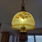 Rustieke & unieke hanglamp, Zo goed als nieuw, 50 tot 75 cm, Ophalen, Glas