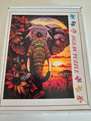 Jigsaw puzzel olifant ***nieuw*** beschikbaar voor biedingen