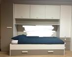 Tienerbed met ombouw kast, Huis en Inrichting, Slaapkamer | Complete slaapkamers, Ophalen, Zo goed als nieuw