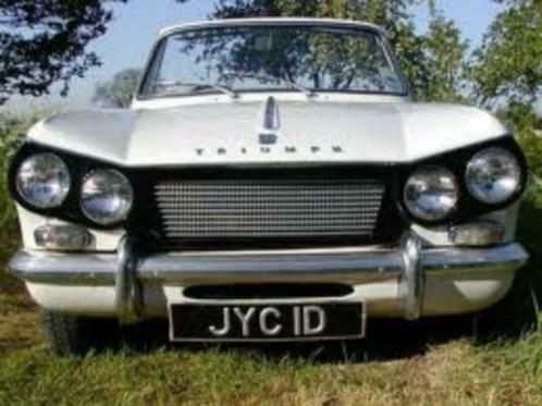 TRIUMPH VITESSE 1600 2000 VERKOPEN?, Auto diversen, Overige Auto diversen, Ophalen of Verzenden