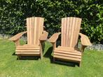 Adirondack 'Bear Chair' tuinstoel in Iroko hout, Ophalen, Nieuw, Hout