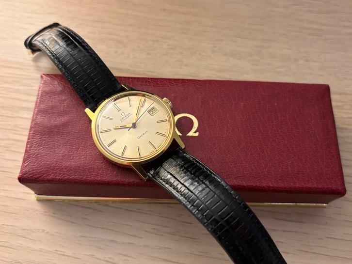 Omega Genève, Handtassen en Accessoires, Horloges | Kinderen, Ophalen of Verzenden
