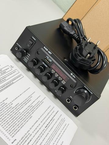 QTX kad-2bt digitale versterker met bluetooth usb mic NIEUW beschikbaar voor biedingen
