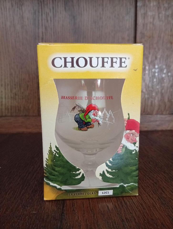 Verre galopin Chouffe, Collections, Marques de bière, Neuf, Verre ou Verres, Autres marques, Envoi