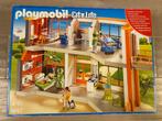 Playmobil ziekenhuis + helikopter, Kinderen en Baby's, Speelgoed | Playmobil, Ophalen, Zo goed als nieuw, Complete set