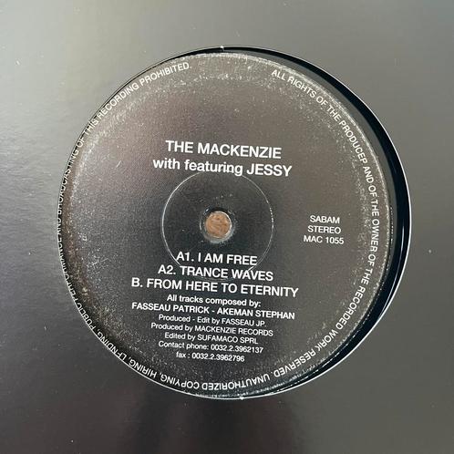 The Mackenzie Feat Jessy – I Am Free (MAC 1055, 1995), Cd's en Dvd's, Vinyl | Dance en House, Gebruikt, Techno of Trance, 12 inch