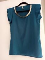 Feestelijk topje L Mode maat 36, Kleding | Dames, Topjes, L Mode, Ophalen of Verzenden, Zo goed als nieuw, Korte mouw