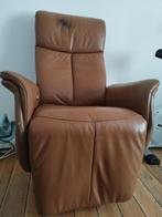Elektrische fauteuil, Luxe, Leer, Ophalen of Verzenden, 75 tot 100 cm