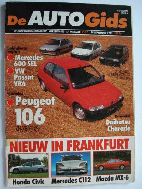 AutoGids 312, Livres, Autos | Brochures & Magazines, Utilisé, Général, Envoi