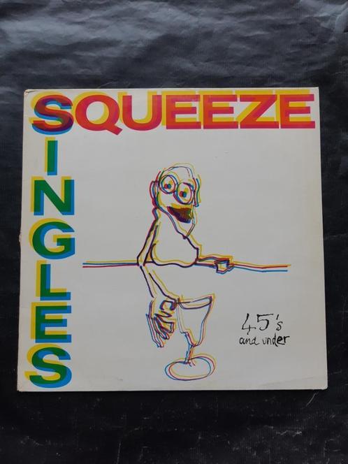 SQUEEZE "45's and Under" poprock LP (1978) IZGS, Cd's en Dvd's, Vinyl | Rock, Zo goed als nieuw, Poprock, 12 inch, Verzenden