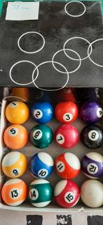 Biljartballen 38mm, Ophalen of Verzenden, Zo goed als nieuw