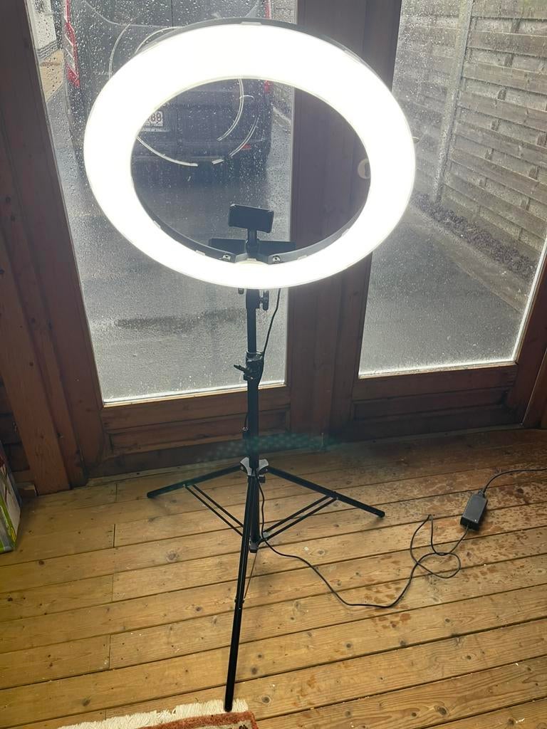 Professioneel Led ring-licht, TV, Hi-fi & Vidéo, Photo | Studio photo & Accessoires, Enlèvement, Comme neuf