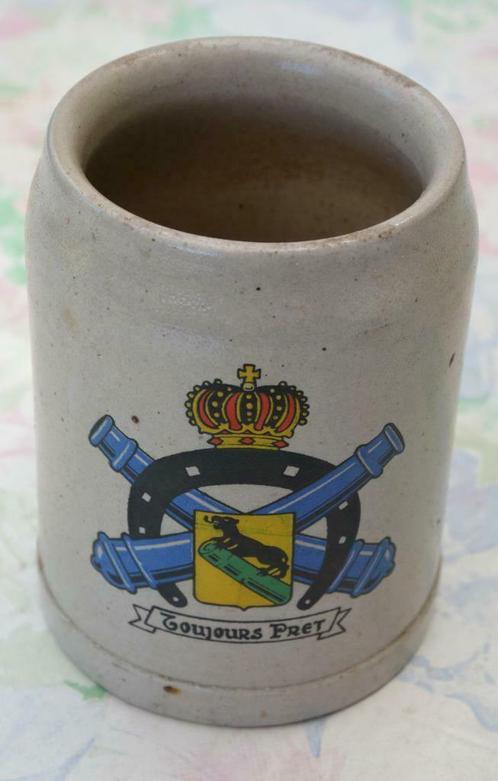Stenen pot, souvenir 19de Artillerie, Zg, Verzamelen, Militaria | Algemeen, Landmacht, Kunstobject, Ophalen of Verzenden