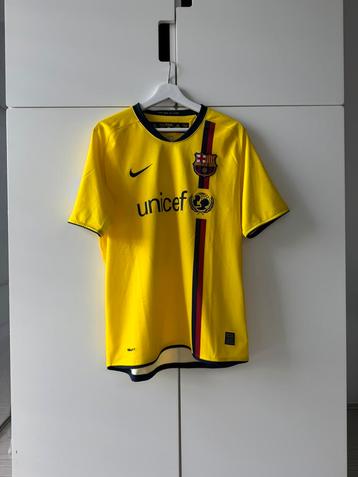 FC Barcelona voetbalshirt 2008/09 – Uitshirt Messi beschikbaar voor biedingen