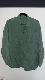 Hemdblouse khaki van zara - maat large, Ophalen of Verzenden, Zo goed als nieuw