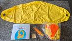 Yellow duck baby swimming float with canopy, Ophalen, Zo goed als nieuw