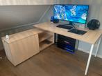 Hoekbureau, Huis en Inrichting, Bureaus, Ophalen, Zo goed als nieuw, Bureau