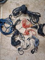 Lot diverse audio kabels, Muziek en Instrumenten, Ophalen of Verzenden, Gebruikt