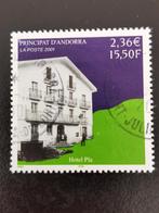 Andorre française 2001 - Hôtel Pla, Enlèvement ou Envoi, Affranchi