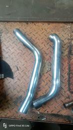 Harley-Davidson voorste uitlaat bochten heritage, Motoren, Ophalen of Verzenden