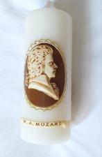 Vintage kaars Mozart., Antiek en Kunst, Ophalen of Verzenden