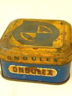 Vintage blik garage Ondukex voor pistons, cylinders, Ophalen of Verzenden, Gebruikt