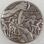 Satirische medaille Franse troepen in Duitsland, Verzenden, Landmacht, Embleem of Badge