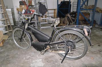 Oldtimermotorfiets Francis Barnett beschikbaar voor biedingen