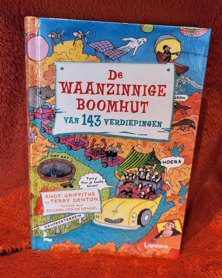 De Waanzinnige boomhut 143 verdiepingen, Boeken, Kinderboeken | Jeugd | onder 10 jaar, Nieuw, Fictie algemeen, Ophalen of Verzenden