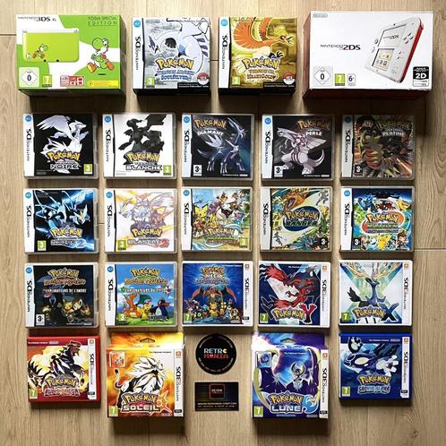 Consoles Nintendo 3DS/2DS + Jeux Pokemon, Consoles de jeu & Jeux vidéo, Jeux | Nintendo DS, Comme neuf, Enlèvement ou Envoi