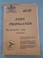 40/45 pers propaganda Documentatie map, Verzamelen, Ophalen of Verzenden