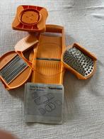 Tupperware polivalente rasp, Huis en Inrichting, Keuken | Tupperware, Ophalen of Verzenden, Zo goed als nieuw, Oranje, Overige typen
