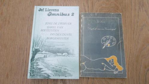 Jef Lievens : Omnibus 2 en Dagboek van een vrouwengek (Kaste, Boeken, Romans, België, Ophalen of Verzenden