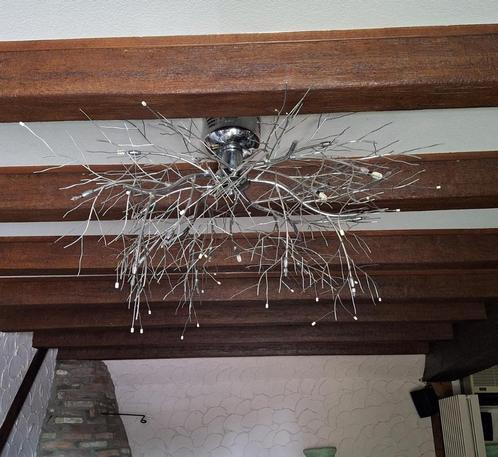 2 originele kroonluchters, Huis en Inrichting, Lampen | Kroonluchters, Zo goed als nieuw, Metaal, Ophalen