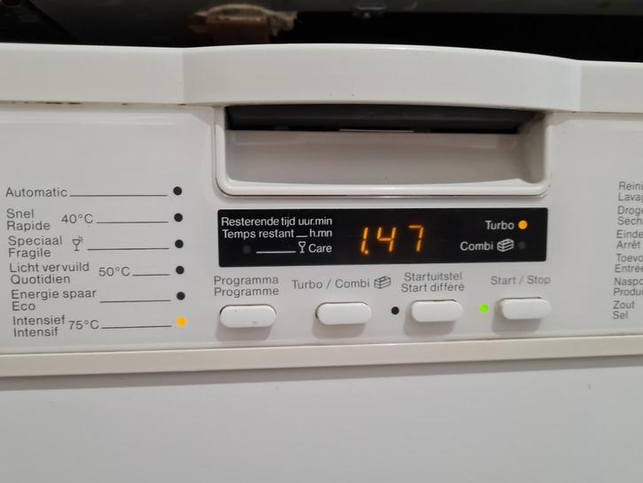 Vaatwasmachine miele, Elektronische apparatuur, Vaatwasmachines, Gebruikt, Vrijstaand, Energieklasse A of zuiniger, Eco programma