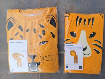 Pyjama Tijger maat 122-128 NIEUW  beschikbaar voor biedingen