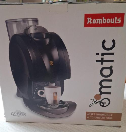 Rombouts Oh Matic (nieuw), Elektronische apparatuur, Koffiezetapparaten, Nieuw, Koffiepads en cups, Overige modellen, Afneembaar waterreservoir