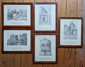 5 vues d'Alfred Ista (1905), réimpression moderne de 1980. beschikbaar voor biedingen