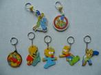 7 porte-clés The Simpsons années 1997 à 1999, Comme neuf, Peluche ou Figurine, Enlèvement ou Envoi