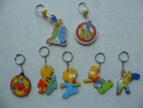 7 The Simpsons sleutelhangers van 1997 tot 1999, Verzamelen, Sleutelhangers, Zo goed als nieuw, Knuffel of Figuurtje, Ophalen of Verzenden